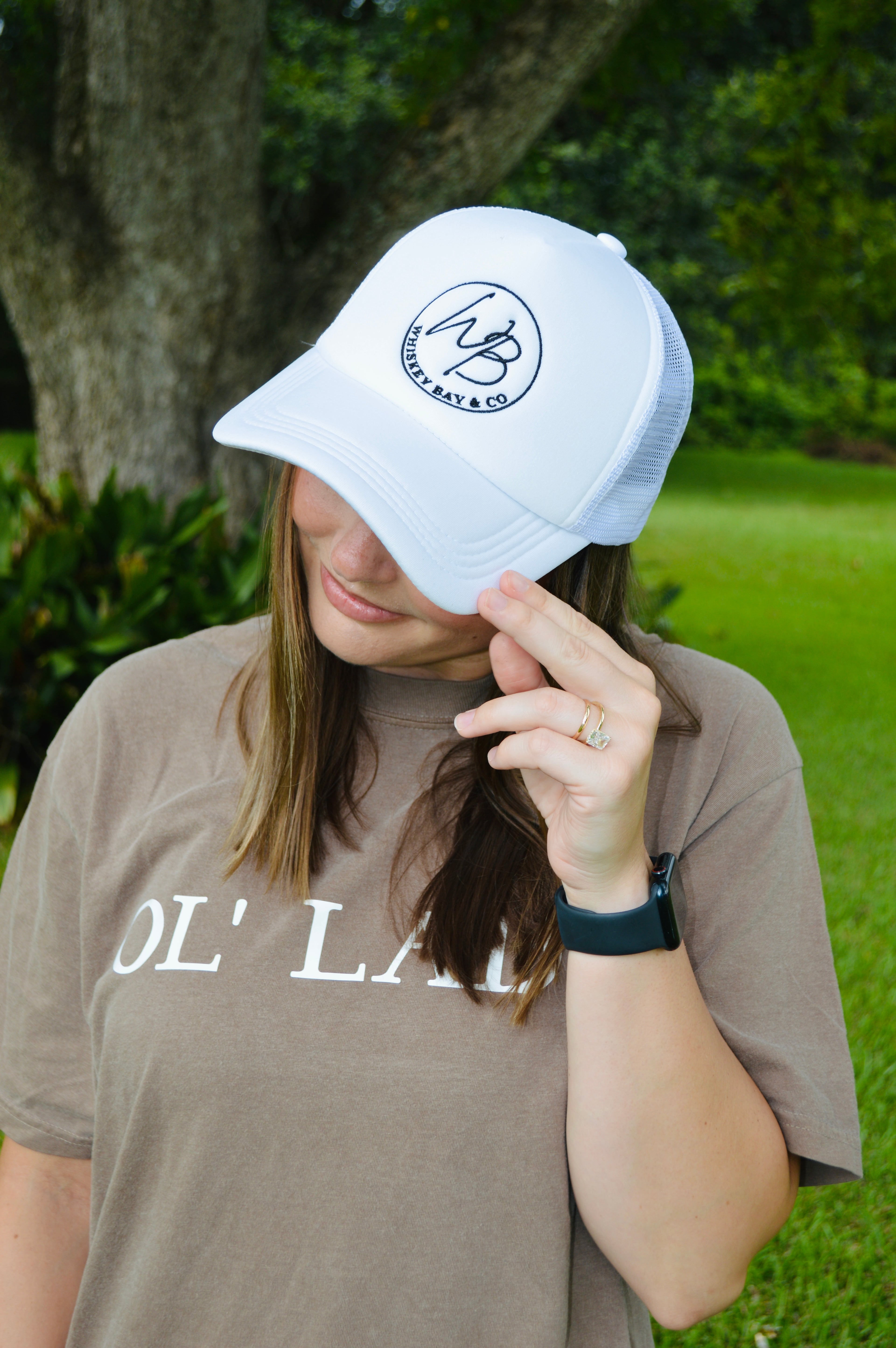 WB Trucker Hat | White