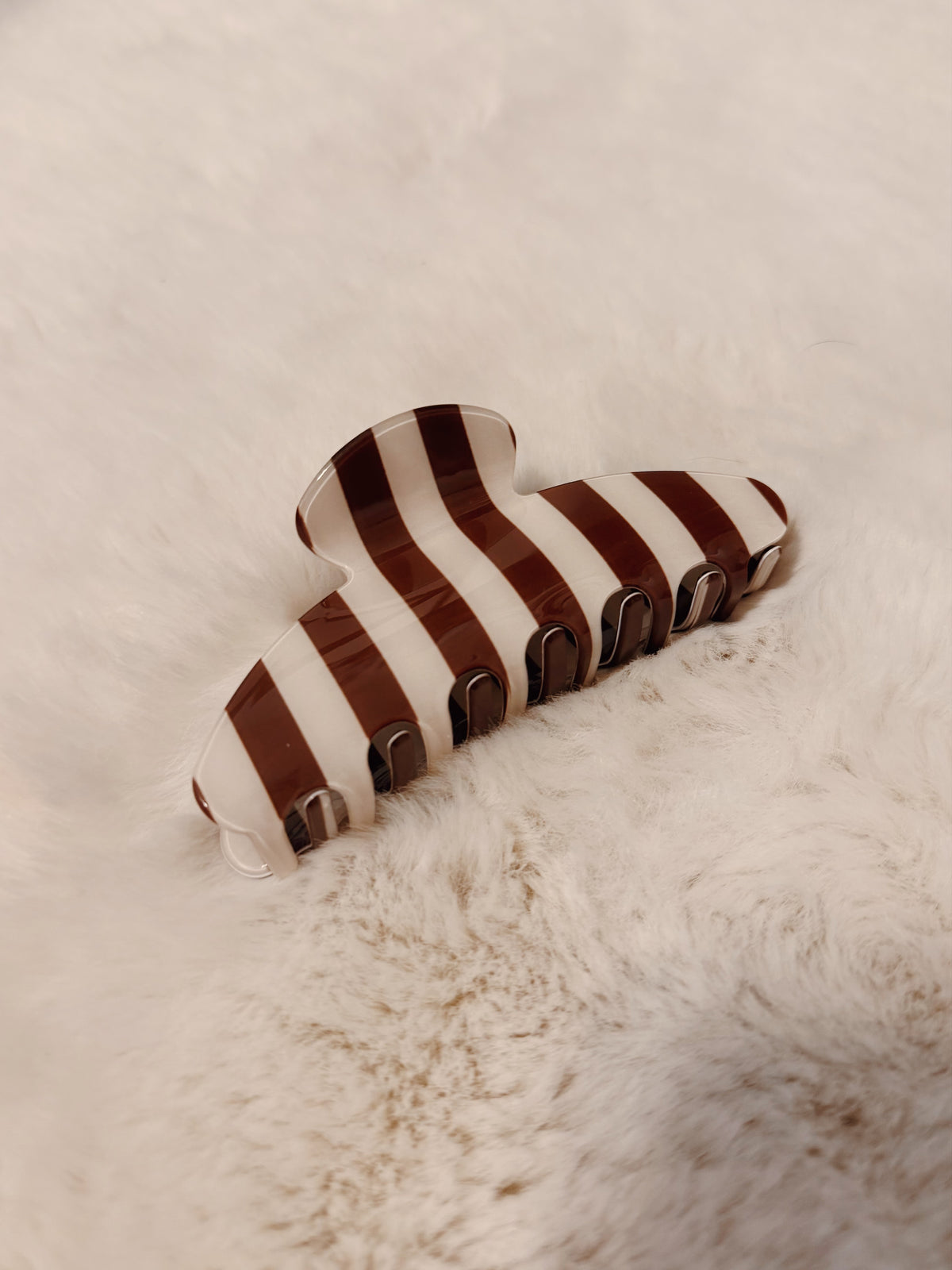 Sunday Stripe Claw Clip