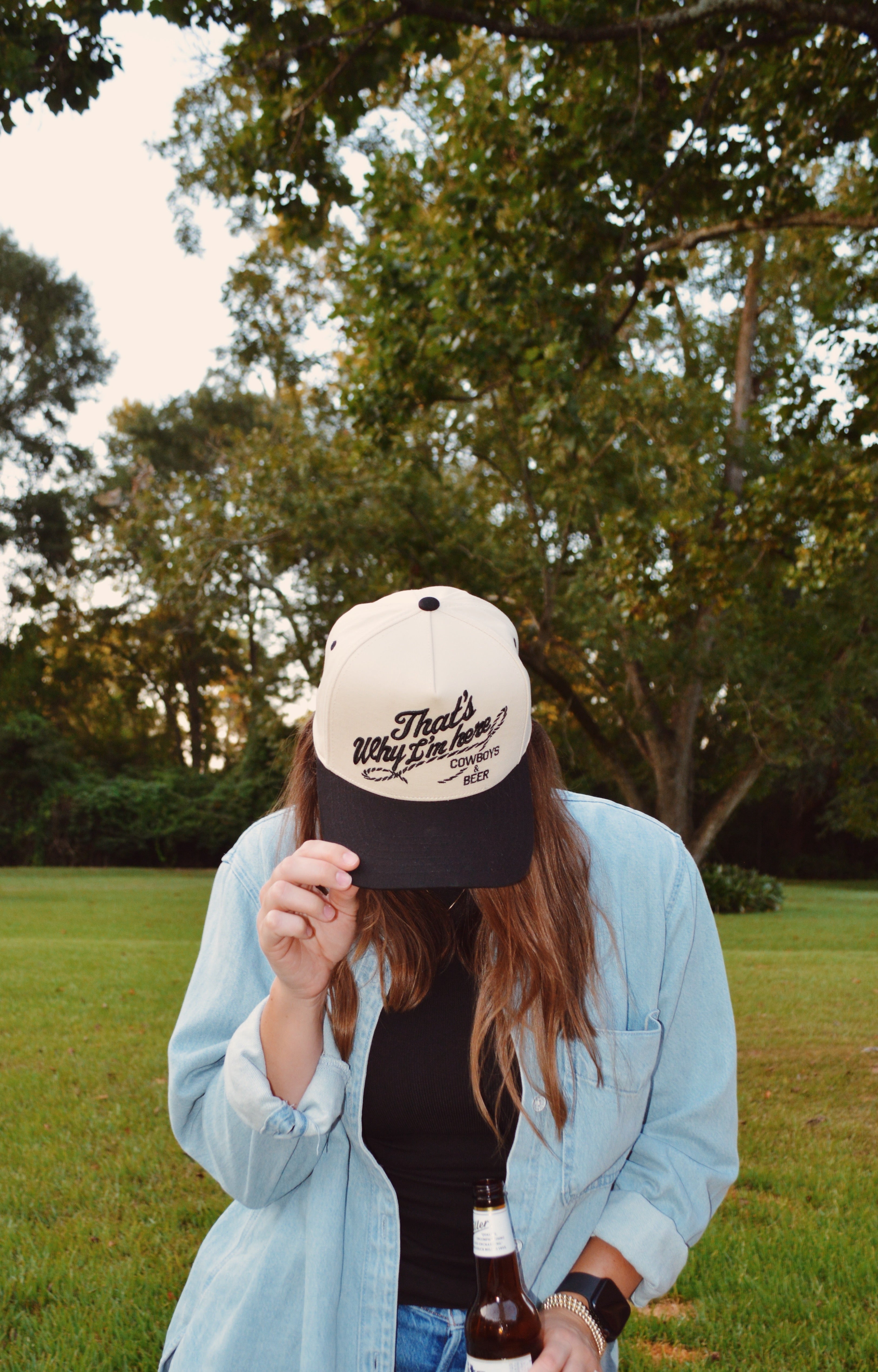 That’s Why I’m Here Hat