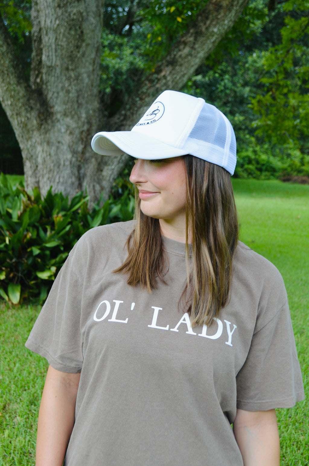 WB Trucker Hat | White
