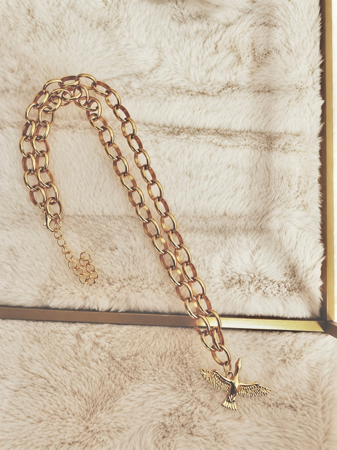 Golden Drake Necklace