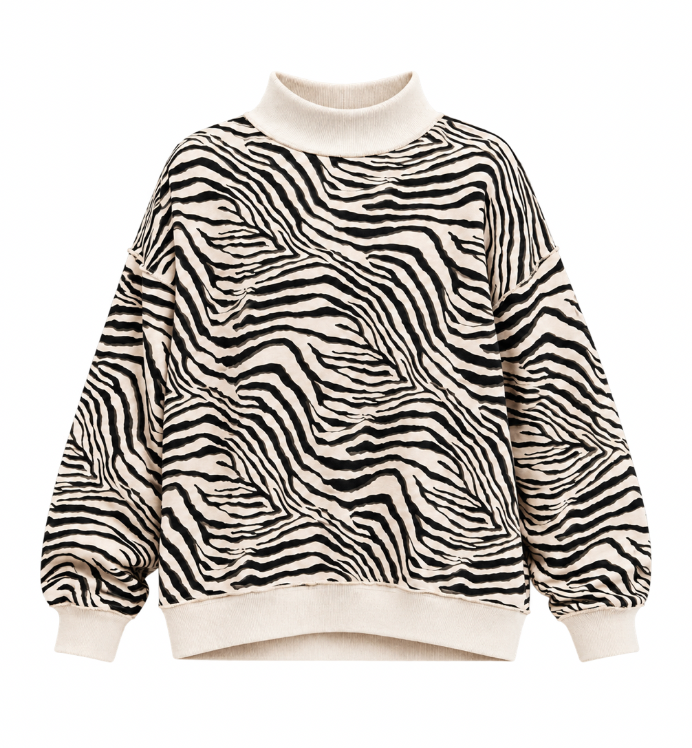 *PREORDER Mockneck | Zebra